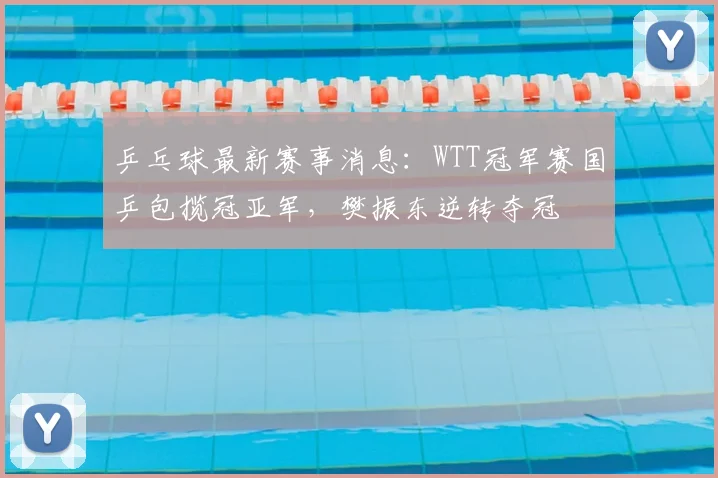 乒乓球最新赛事消息：WTT冠军赛国乒包揽冠亚军，樊振东逆转夺冠